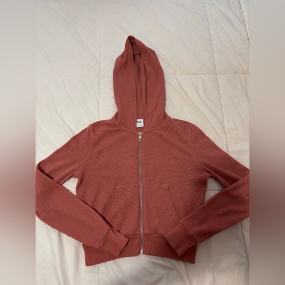 Aritzia Tna Waffle Zip - Picture 6 of 7